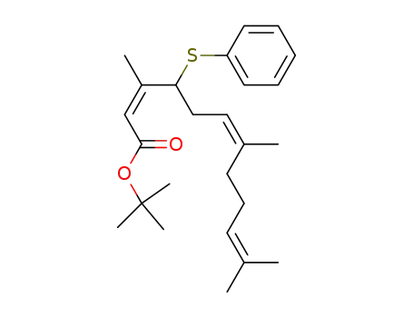 tert-butyl 3,7,11-trimethyl-4-(phenylthio)dodeca-2Z,6Z,10-trienoate