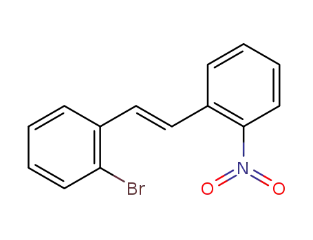 Molecular Structure of 62640-61-3 (Benzene, 1-bromo-2-[2-(2-nitrophenyl)ethenyl]-, (E)-)