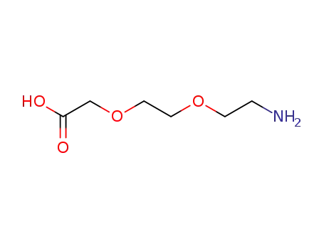 Molecular Structure of 134978-97-5 (2-(2-(2-Aminoethoxy)ethoxy)acetic acid)