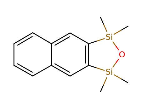 Molecular Structure of 442912-20-1 (1,3-dihydro-1,1,3,3-tetramethylnaphth[2,3-c][1,2,5]oxadisilole)