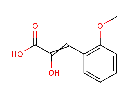 2-hydroxy-3-(2-methoxyphenyl)acrylic acid