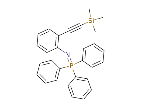 Benzenamine, 2-[(trimethylsilyl)ethynyl]-N-(triphenylphosphoranylidene)-