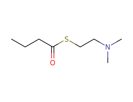 S-(2-(Dimethylamino)ethyl) butanethioate