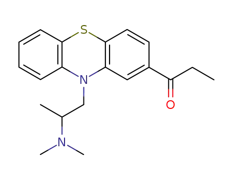 Molecular Structure of 362-29-8 (propiomazine)