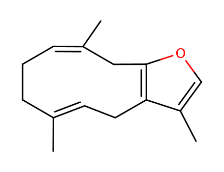Cyclodeca(b)furan, 4,7,8,11-tetrahydro-3,6,10-trimethyl-, (5E,9Z)-