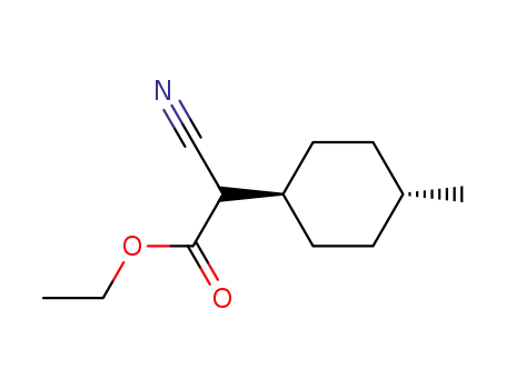 Molecular Structure of 57093-62-6 (cyano(4-methylcyclohexyl)acetic acid ethyl ester)