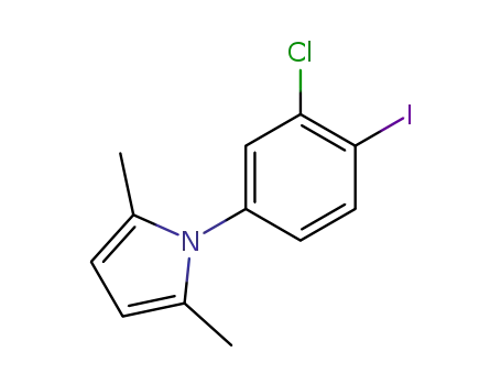 1-(3-chloro-4-iodophenyl)-2,5-dimethyl-1H-pyrrole