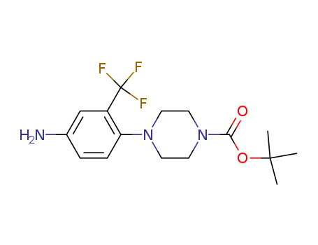 4-(4-AMINO-2-TRIFLUOROMETHYL-PHENYL)-PIPERAZINE-1-CARBOXYLIC ACID TERT-BUTYL ESTER