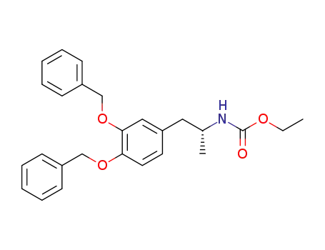 (R)-ethyl [1-(3,4-dibenzyloxyphenyl)propan-2-yl]carbamate