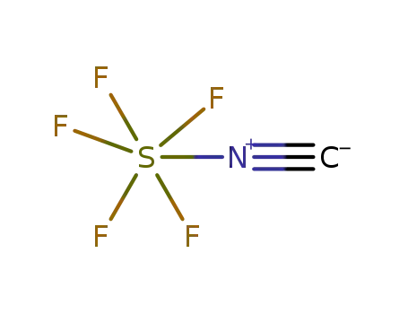 Molecular Structure of 804533-76-4 (Schwefelpentafluorid-isocyanid)