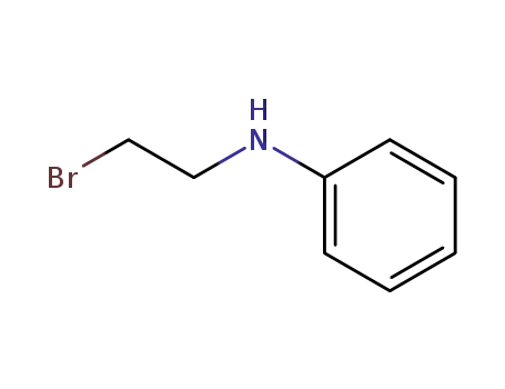 Molecular Structure of 699-11-6 (N-(2-Bromoethyl)aniline)