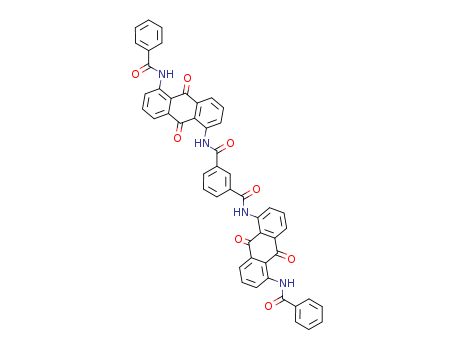 1,3-Benzenedicarboxamide,N1,N3-bis[5-(benzoylamino)-9,10-dihydro-9,10-dioxo-1-anthracenyl]-