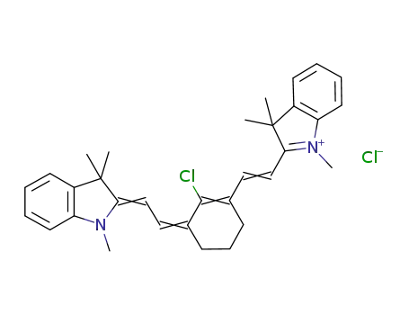 Molecular Structure of 199444-11-6 (IR-775 chloride)