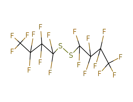 Molecular Structure of 42060-69-5 (bis(nonafluorobutyl)disulfane)