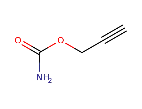Molecular Structure of 16754-39-5 (Carbamic acid 2-propynyl ester)
