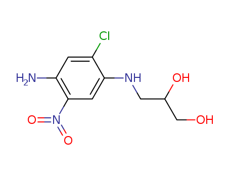 1,2-Propanediol,3-[(4-amino-2-chloro-5-nitrophenyl)amino]-