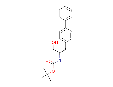 Carbamic acid, [(1S)-2-[1,1'-biphenyl]-4-yl-1-(hydroxymethyl)ethyl]-,  1,1-dimethylethyl ester
