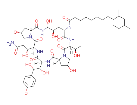 Molecular Structure of 144074-96-4 (pneumocandin C(0))