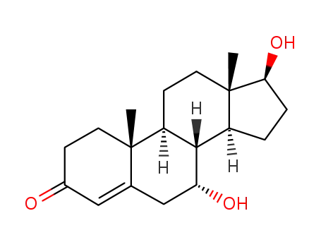 Molecular Structure of 62-83-9 (7-hydroxytestosterone)