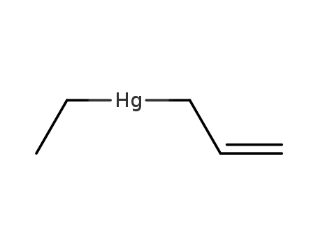 Molecular Structure of 856187-15-0 (ethyl-allyl-mercury)