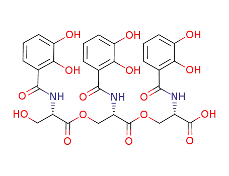 N,N',N''-tris(2,3-dihydroxybenzoyl)-O-L-seryl-O-L-seryl L-serine