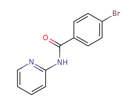 Molecular Structure of 14547-83-2 (4-bromo-N-pyridin-2-ylbenzamide)