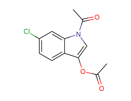 1-Acetyl-6-chloro-1H-indol-3-yl acetate