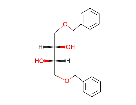 Molecular Structure of 17401-06-8 ((-)-1,4-Di-O-benzyl-L-threitol)