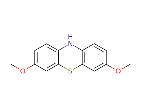 Molecular Structure of 1730-43-4 (10H-Phenothiazine, 3,7-dimethoxy-)