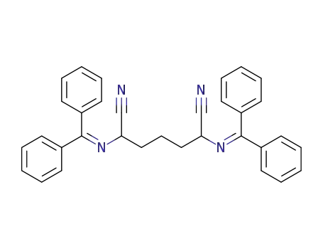 Molecular Structure of 89985-90-0 (Heptanedinitrile, 2,6-bis[(diphenylmethylene)amino]-)