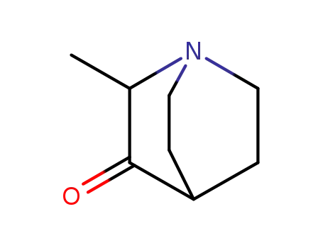 Molecular Structure of 5291-14-5 (1-Azabicyclo[2.2.2]octan-3-one, 2-methyl-)