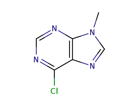 Molecular Structure of 2346-74-9 (6-CHLORO-9-METHYLPURINE)