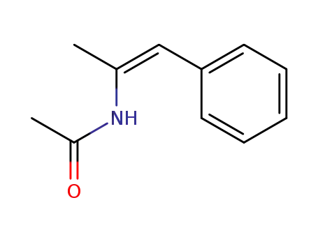 Molecular Structure of 18793-47-0 (Acetamide, N-(1-methyl-2-phenylethenyl)-, (Z)- (9CI))