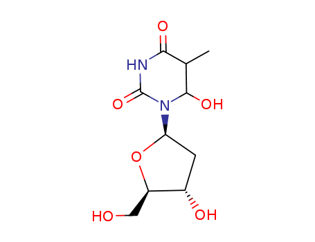 5,6-Dihydro-6-hydroxythymidine
