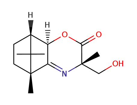 (1R,4S,7R,8S)-1,4,11,11-tetramethyl-4-(hydroxymethyl)-6-oxa-3-aza-tricyclo[6.2.1.0<sup>2,7</sup>]undec-2-en-5-one