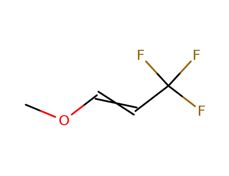 Molecular Structure of 406-89-3 (1-Propene, 3,3,3-trifluoro-1-methoxy-)