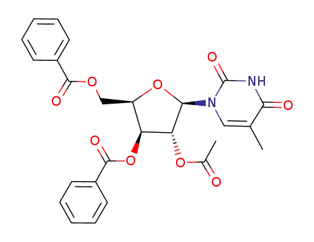 1-(2-O-Acetyl-3,5-di-O-benzoyl-β-D-xylofuranosyl)thymine