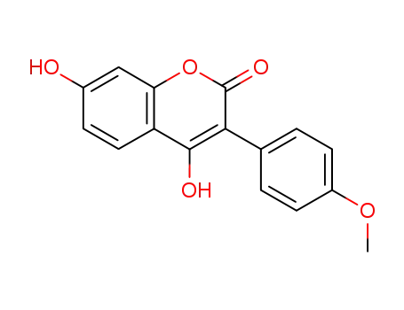 4,7-dihydroxy-3-(4-methoxyphenyl)-2H-chromen-2-one