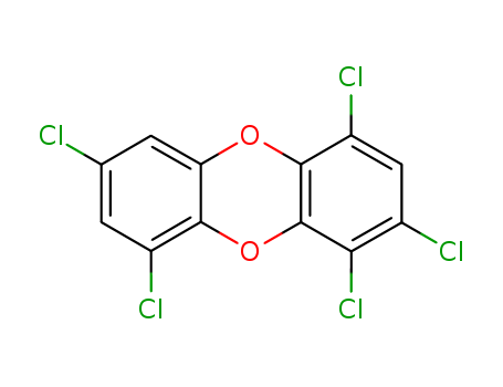 Dibenzo(b,e)(1,4)dioxin, 1,2,4,7,9-pentachloro-