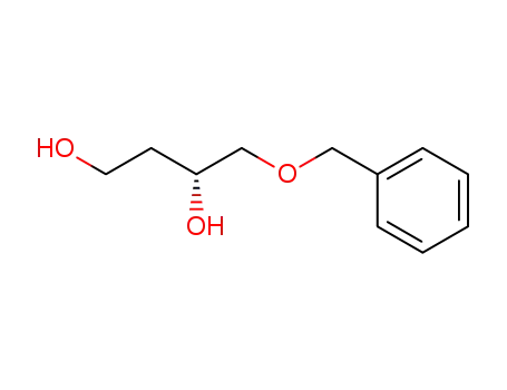 Molecular Structure of 81096-93-7 ((R)-4-Benzyloxy-1,3-butanediol)