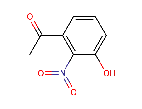 Molecular Structure of 53967-72-9 (3'-Hydroxy-2'-nitroacetophenone)