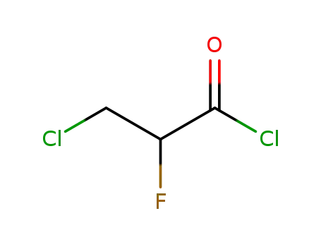 Propanoyl chloride, 3-chloro-2-fluoro-