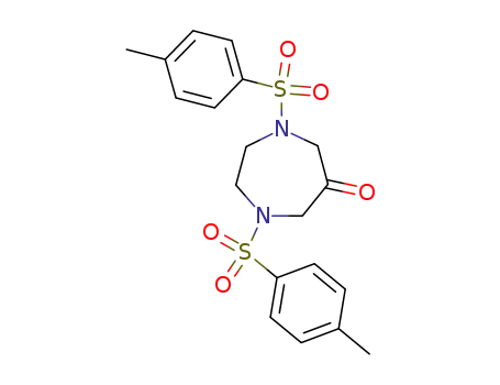 1,4-bis(toluene-4-sulfonyl)-[1,4]diazepan-6-one