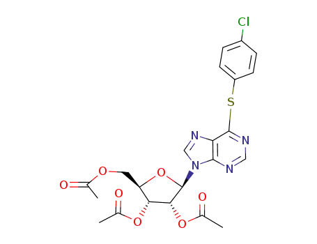 6-S-(4-Chlorophenyl)-6-thio-inosine 2',3',5'-Triacetate