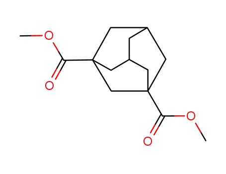 Molecular Structure of 1459-95-6 (Dimethyl 1,3-adamantanedicarboxylate)