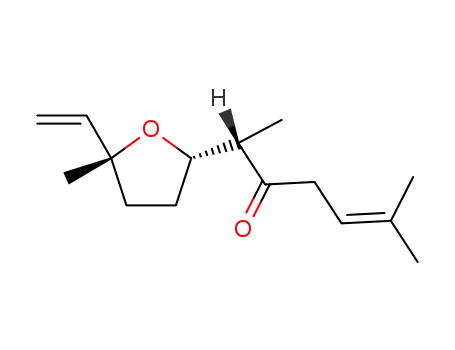 (S)-2-[(2S,5R)-5-Methyl-5-ethenyltetrahydrofuran-2-yl]-6-methyl-5-heptene-3-one