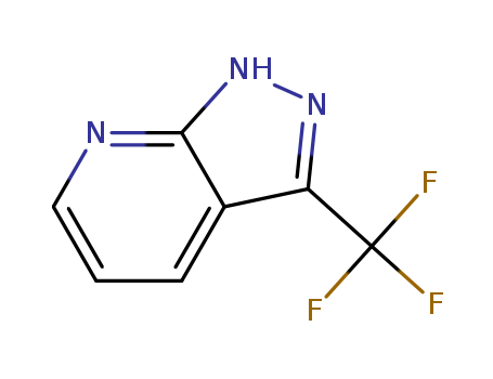 1H-PYRAZOLO[3,4-B]PYRIDINE, 3-(TRIFLUOROMETHYL)- 956010-87-0