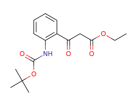 3-(2-TERT-부톡시카르보닐아미노-페닐)-3-옥소-프로피온산 에틸 에스테르