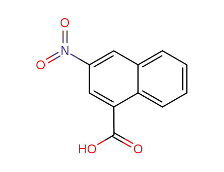 Molecular Structure of 4507-84-0 (3-NITRO-1-NAPHTHOIC ACID)
