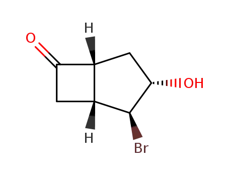 (1R,2S,3S,5R)-2-Bromo-3-hydroxybicyclo[3.2.0]heptan-6-one